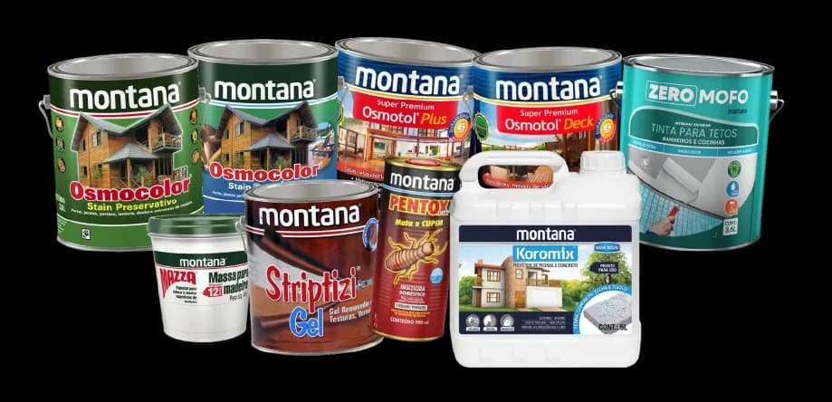 Linha de produtos Montana